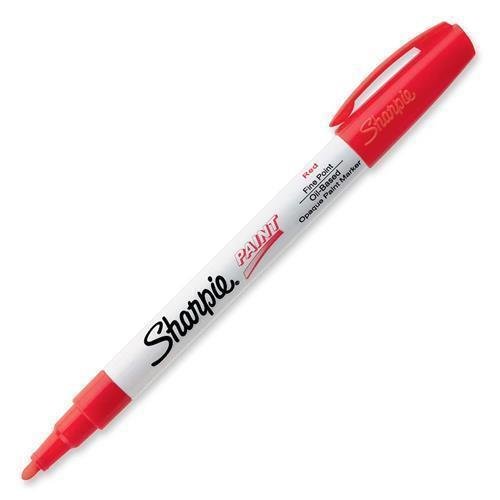 SHARPIE OIL FINE RED