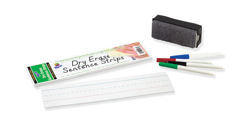 DRY ERASE SENTENCE STRIPS