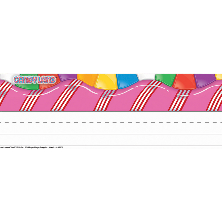 CANDY LAND NAME PLATES 36 PCS