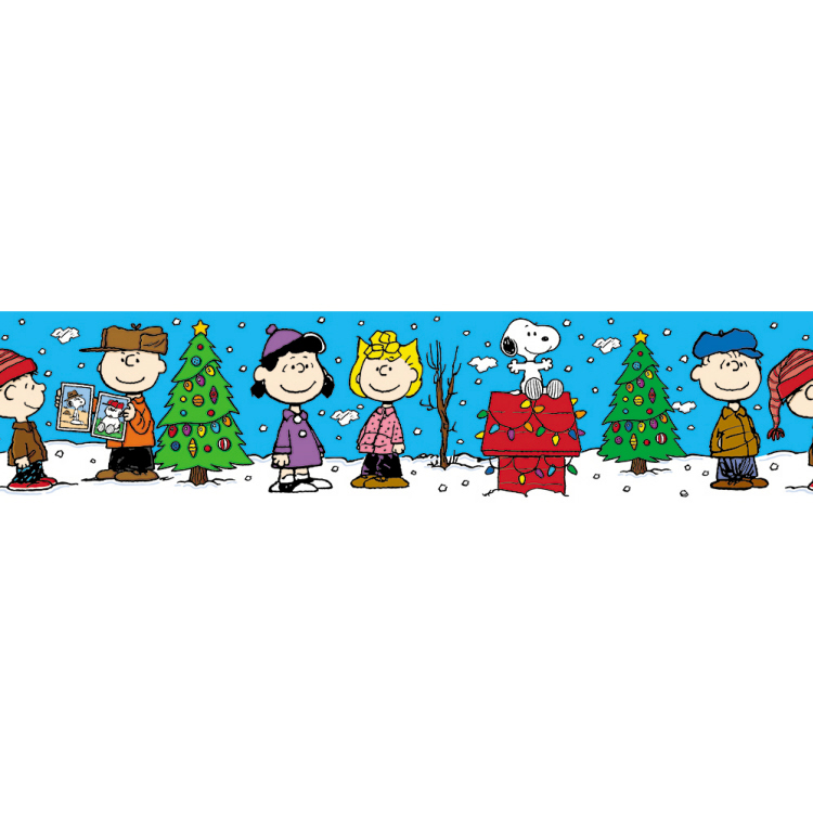 DECO TRIM PNUTS GANG X-MAS