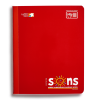 SONS COMP NOTEBOOK RED