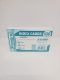 PMX INDEX CARDS WHT RULED 3X5