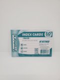 INDEX CARDS 4X6 IN 50CT