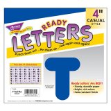 LETTERS ROYAL BLUE 4'' CASUAL