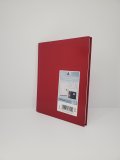 HARDCOVER NOTEBOOK LINED RED COVER
