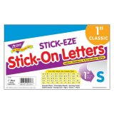 1'' BLUE STICK ON LETTERS