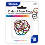 BOOK RING METAL ASSORTED