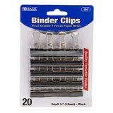 BINDER CLIPS BLACK SMALL