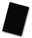 BLACK CORRUGATED BOARD 20" X 3