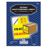 MULTIPURPOSE LABELS FULL PAGE