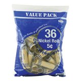 COIN WRAPPERS 36 PACK NICKEL