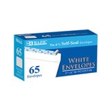 #6 WHITE PEEL&SEAL 65 ENVELOPE