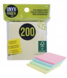 200 SELF ADHESIVE NOTES ASST