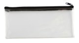 PENCIL POUCH PVC CLEAR 13" X 5"