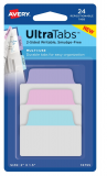 ULTRA TABS PASTEL COLORS 2" X 1.5"