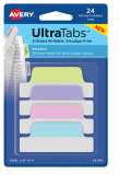 ULTRA TABS PASTEL COLORS 2.5" X 1"