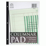 4 Column Pad 11"x8 1/2"/50