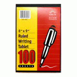 RULED WRITTING TABLET