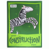 CONSTRUCTION PAPER GREEN