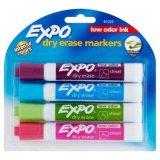 EXPO DRY ERASE ASST 4CT