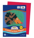 CONSTRUCTION  PAPER  HOL RED 9" X 12"