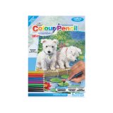 COLOURS BY NUMBERS WESTIES MINI