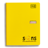 SONS NOTEBOOK SECOND YELLOW