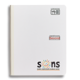 SONS NOTEBOOK SECOND WHITE