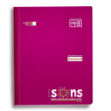 SONS NOTEBOOK SECOND PURPLE