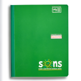 SONS NOTEBOOK SECOND GREEN