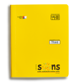 SONS NOTEBOOK THIRD YELLOW