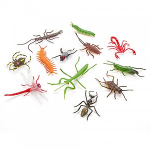 PLASTIC INSECTS 16PC