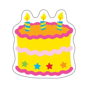 BIRTHDAY CAKE MINI ACCENTS 36