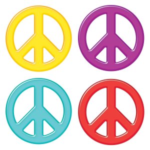 PEACE SIGNS SOLIDS VARIETY ACC