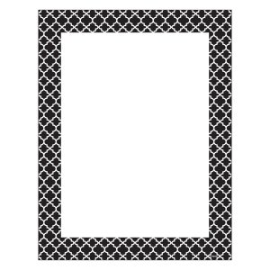 MOROCCAN BLACK DECO PAPER