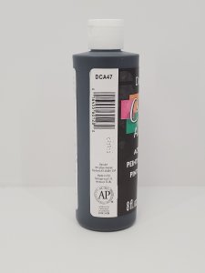 CRAFTERS ACRYLIC BLACK 8OZ
