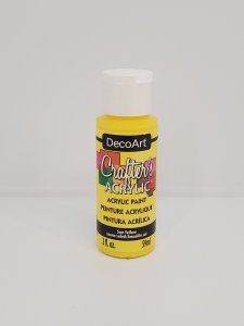 CRAFTERS ACRYLIC SUN YELLOW 2OZ