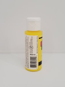 CRAFTERS ACRYLIC SUN YELLOW 2OZ