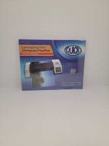 LAMINATING POUCH LETTER SIZE 3MIL 100CT BOX