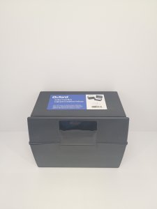 INDEX CARD BOX PLASTIC 5X8