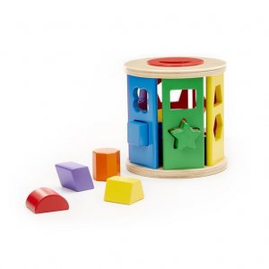 MATCH AND ROLL SHAPE SORTER