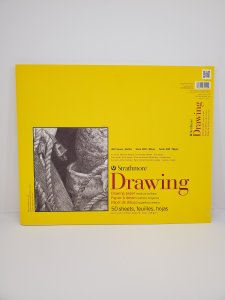 STRATHMORE DRAWING PAD 14 X17 50PG