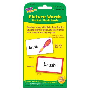 PICTURE WORDS FLASH CARDS