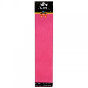 CREPE PAPER PINK 7.5FT