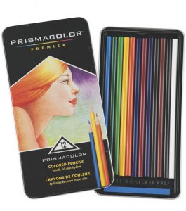PRISMACOLOR 12CT TIN CASE