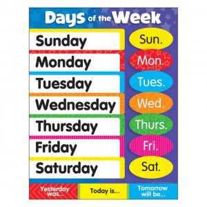 DAYS OF THE WEEK LC
