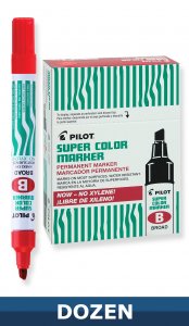 BD POINT PERMANENT MARKER RED