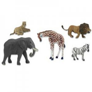 AFRICAN WILDLIFE SCENE SETTERS