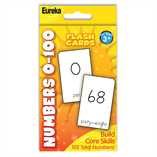 NUMBERS 0-100 FLASH CARDS