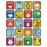 PEANUTS MOTIVATION STICKER 120CT